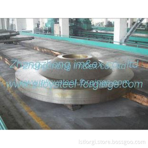 OEM 250 Ton Hot Heavy Steel Forgings , Forged Disc For Ship